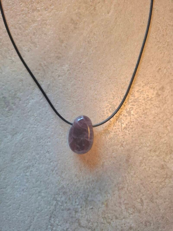 Amethist doorboorde hanger