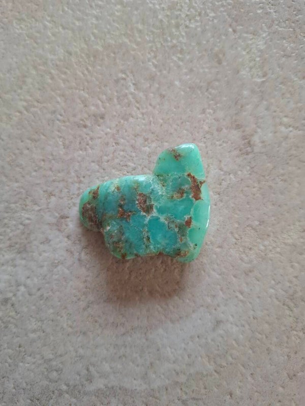 Chrysopraas knuffel steen nr 2
