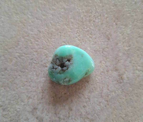 Chrysopraas knuffel steen nr 3