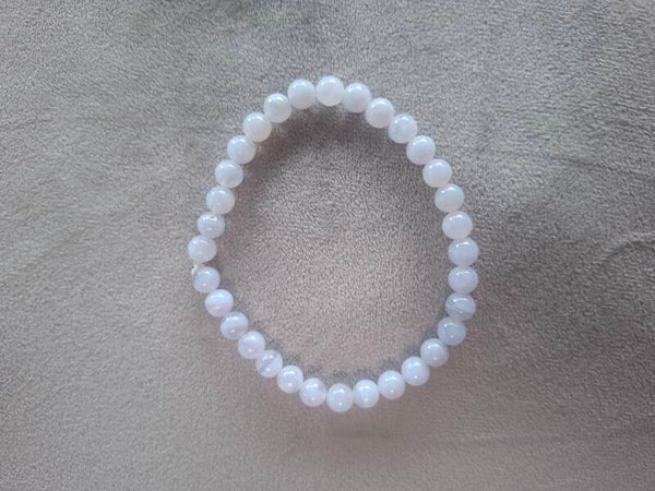 Chalsedoon armband 6mm