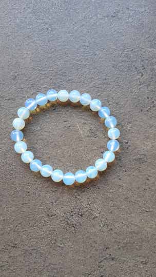 Opaliet armband 8mm