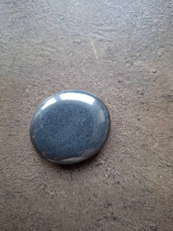 Hematiet platte steen