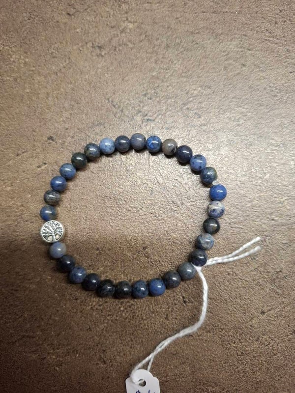 Sodaliet armband 6mm