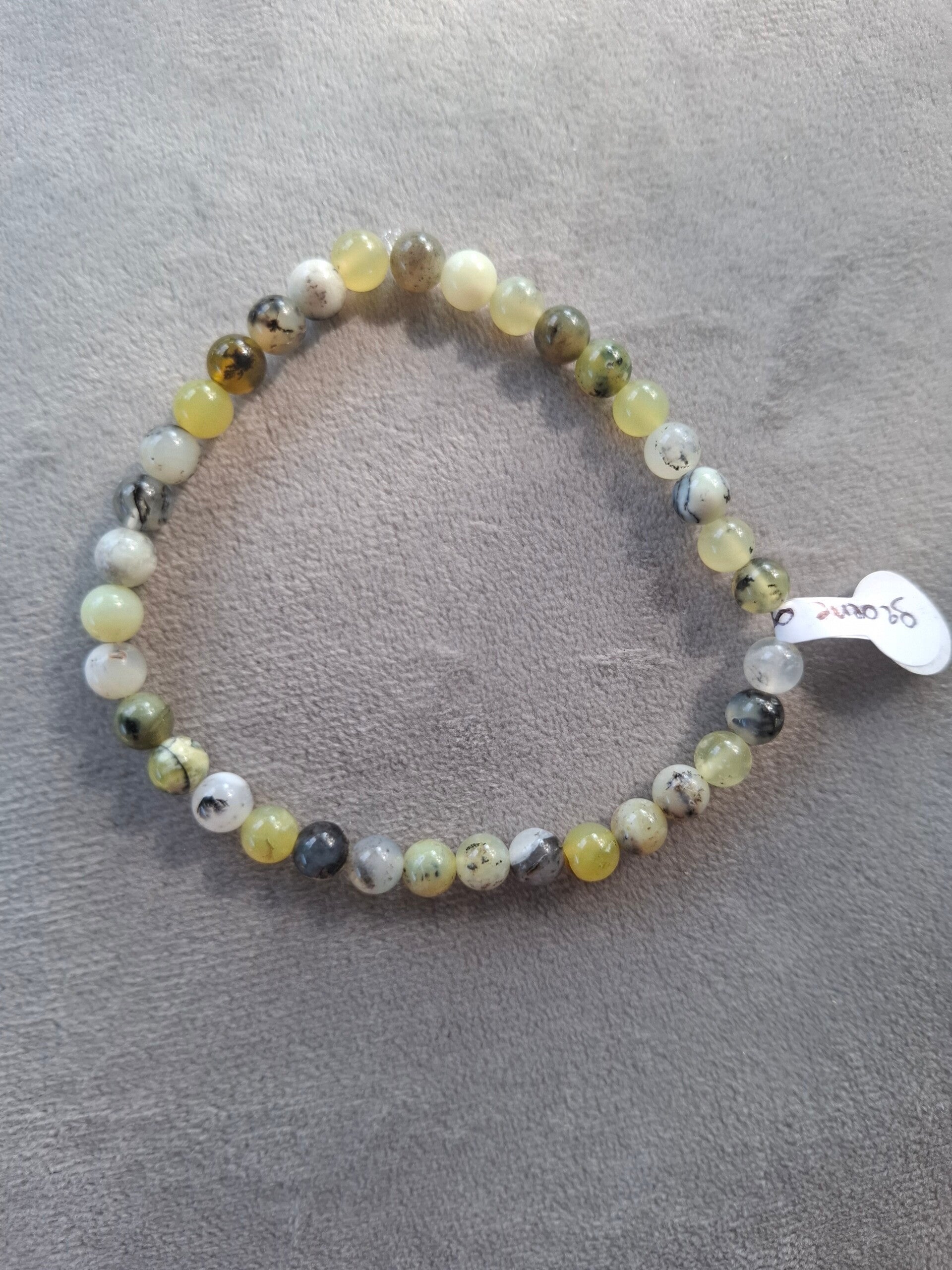 Opaal groen armband