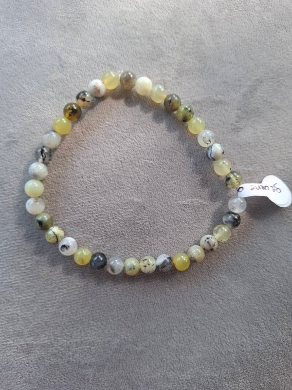 Opaal groen armband