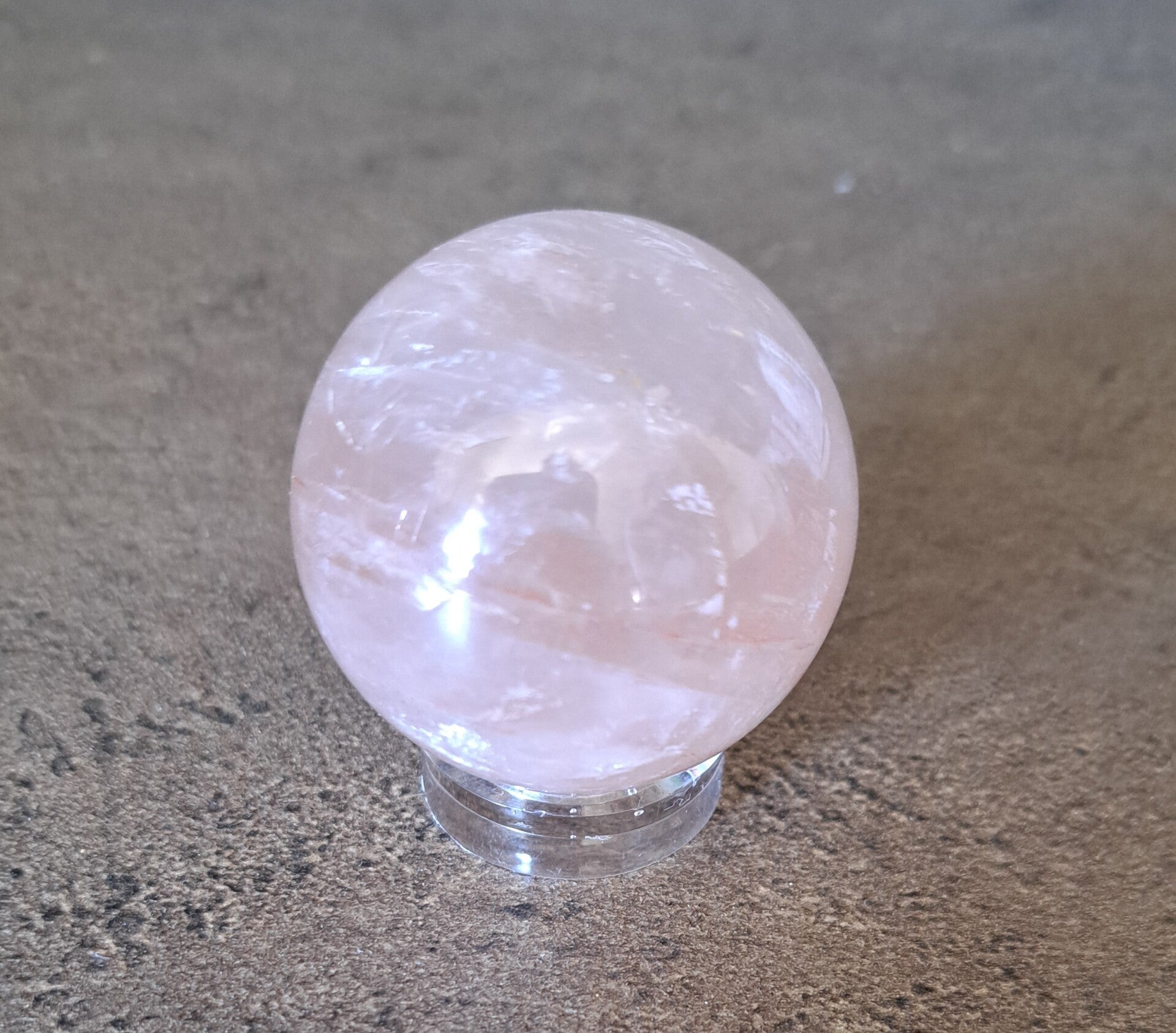 Hematiet kwarts bol 4cm