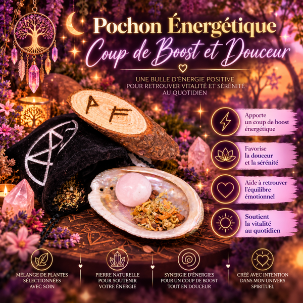 Pochon énergétique coup de boost et douceur