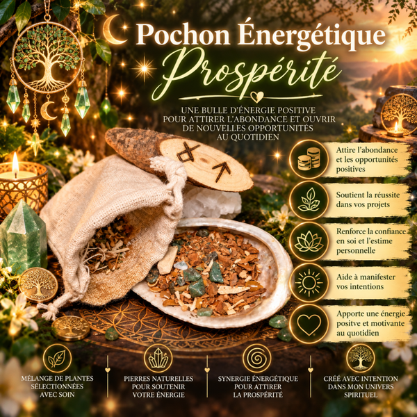 Pochon énergétique prospérité
