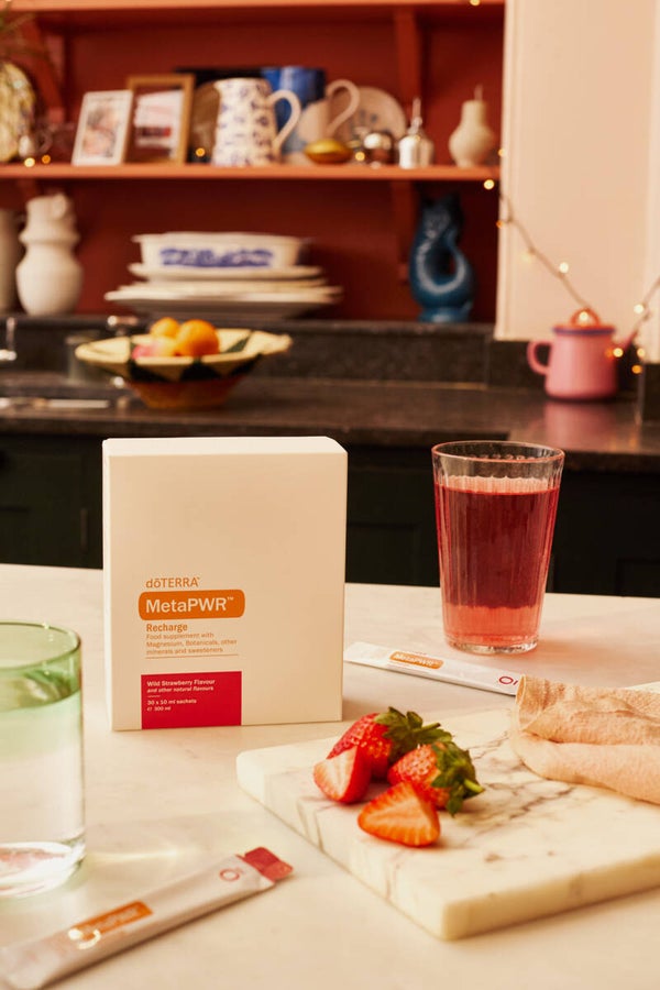 MetaPWR recharge - saveur fraise des bois
