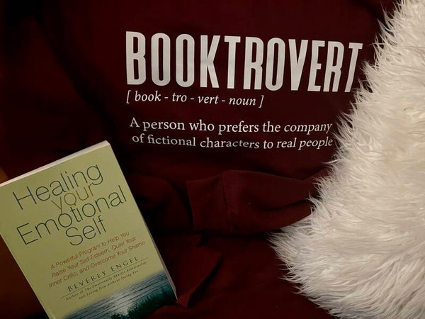 "Booktrovert" sweatshirt