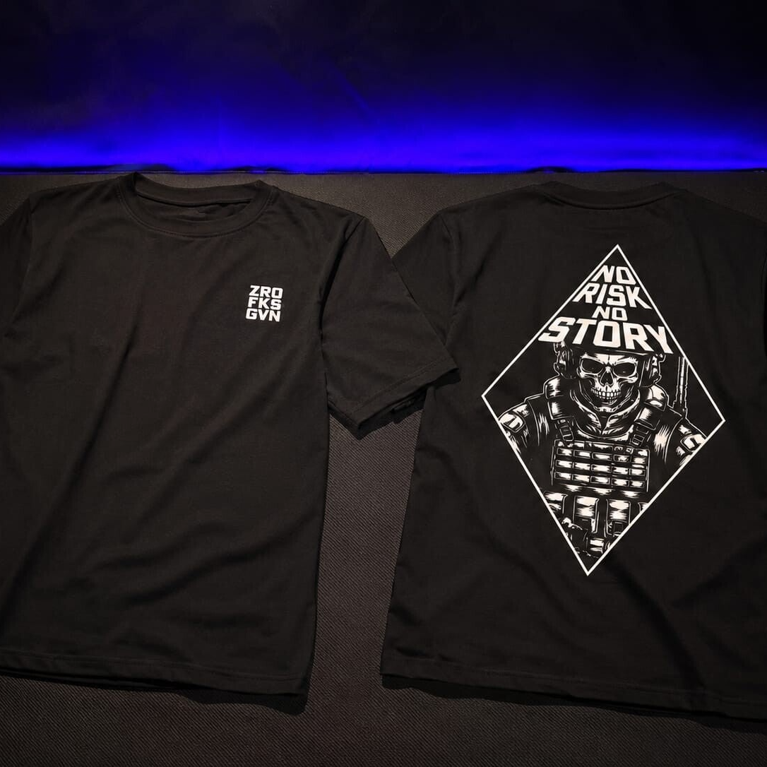 NO Risk NO Story T-Shirt ZFG