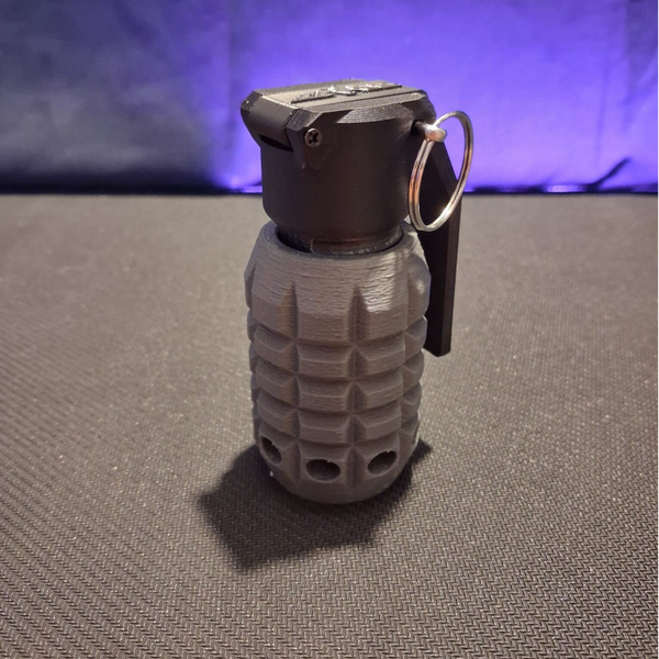 Sigma Arms Trident Sound-Granate Wiederverwendbar Schwarz/Grau