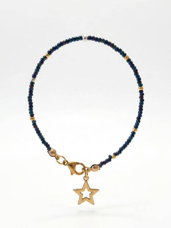 Midnight Miyuki Armband