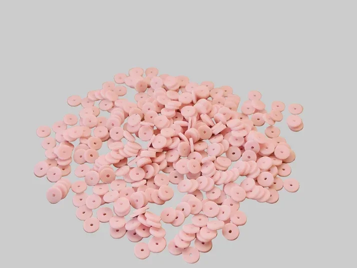 Katsuki kralen pastelroze (6mm)