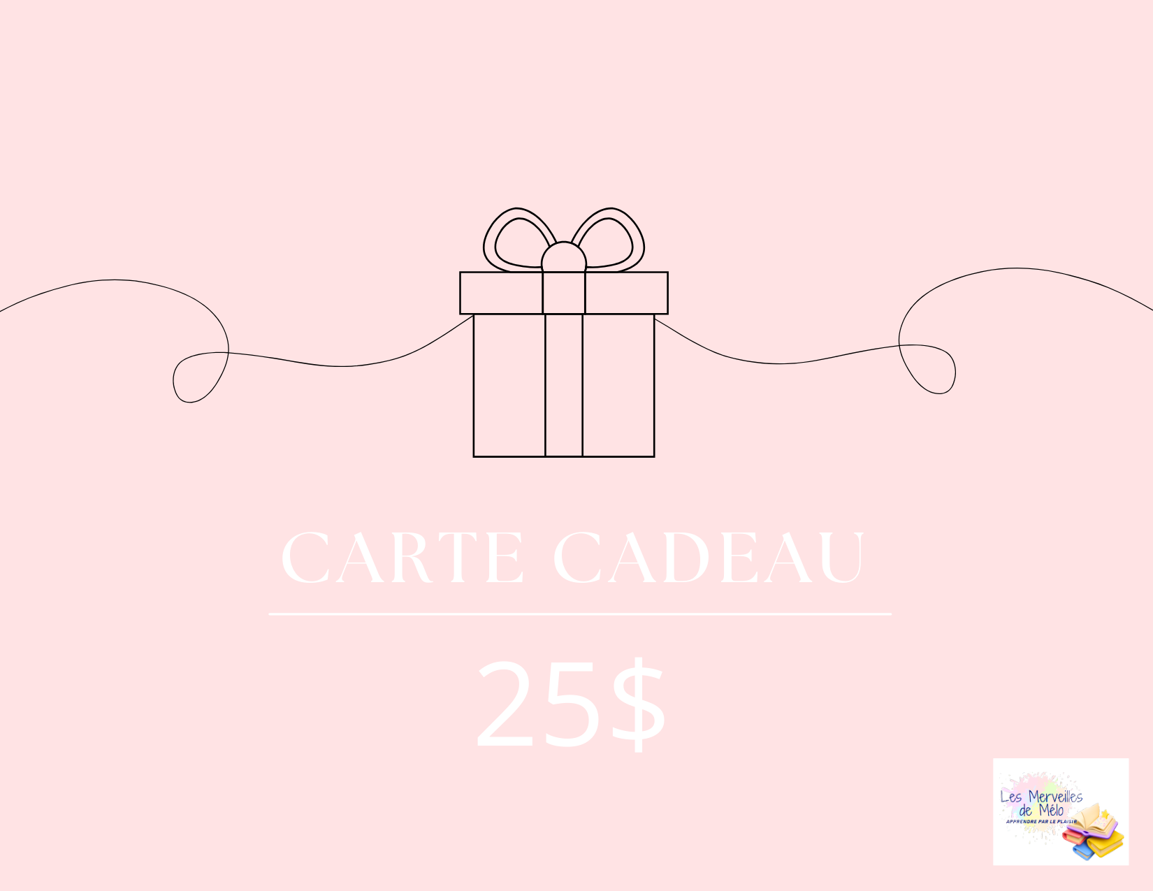 Carte-Cadeau Les Merveilles de Mélo