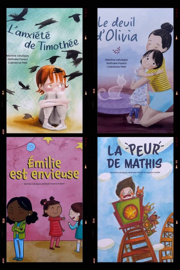 Livres à la découverte des émotions - Boîte mixte