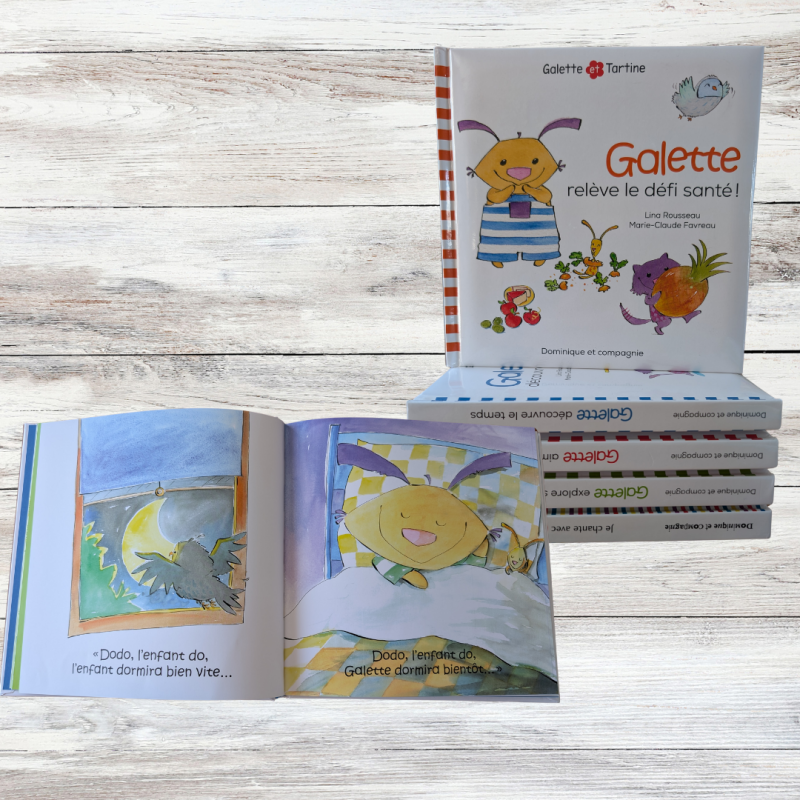 Livres Galette et Tartine (Corpo)