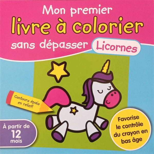 Livre à colorier sans dépasser