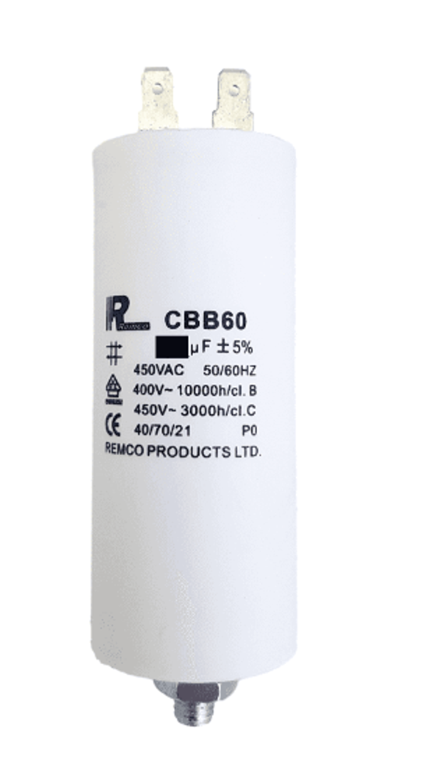 Run Capacitor c/w Pins