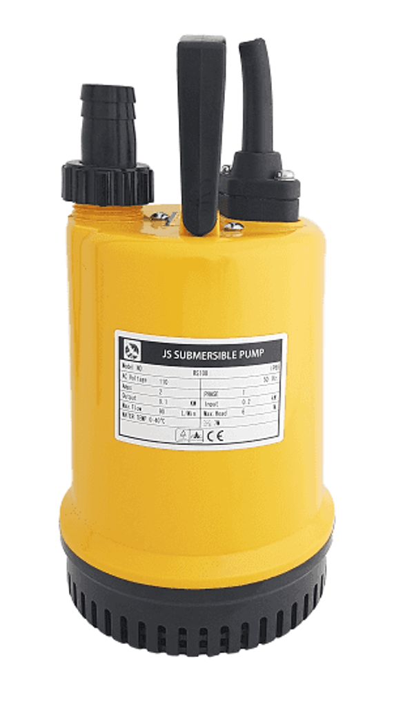 JS RS100 Light Duty Drainage Pump 110v (Manual)