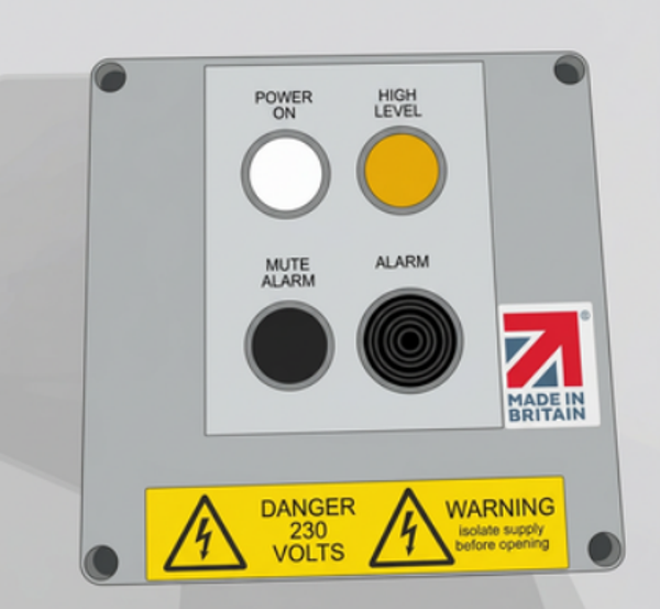 High Level Alarm Unit 230v (Lamp & Sounder)