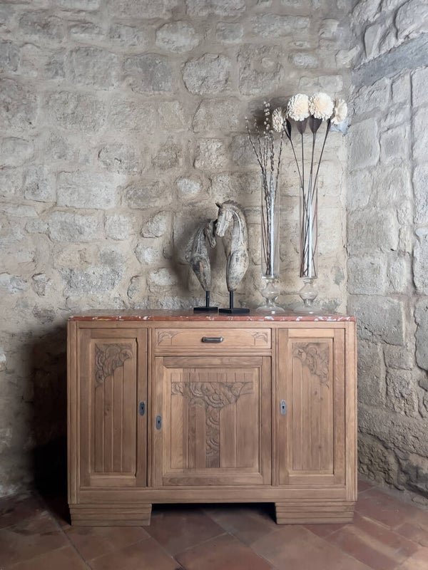 Buffet style Art Déco en chêne