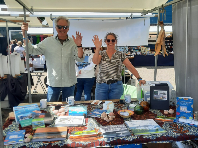 Jos van Oosten en Liz Geurts op scandinaviemarkt 2024