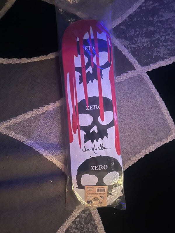 Zero - Jamie Thomas Rare signed triple skull