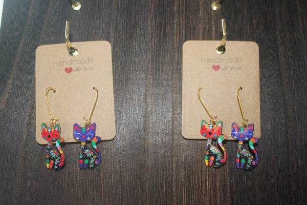 Ref. 26000002 - Pendientes GATO