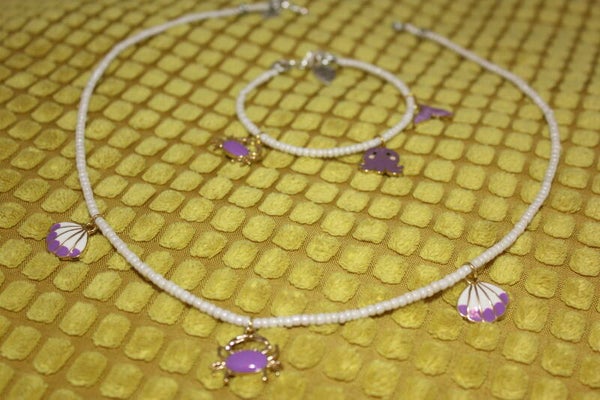 Ref. 26000008 - Conjunto de collar y pulsera FONDO DEL MAR