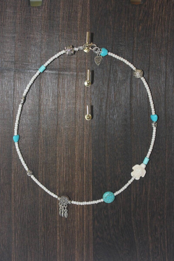 Ref. 26000006 - Collar AZUL Y TURQUESA