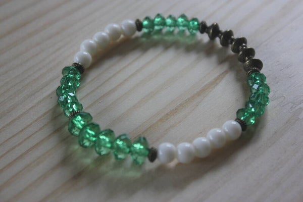 Ref. 26000031 - PULSERA VERDE QUE TE QUIERO VERDE