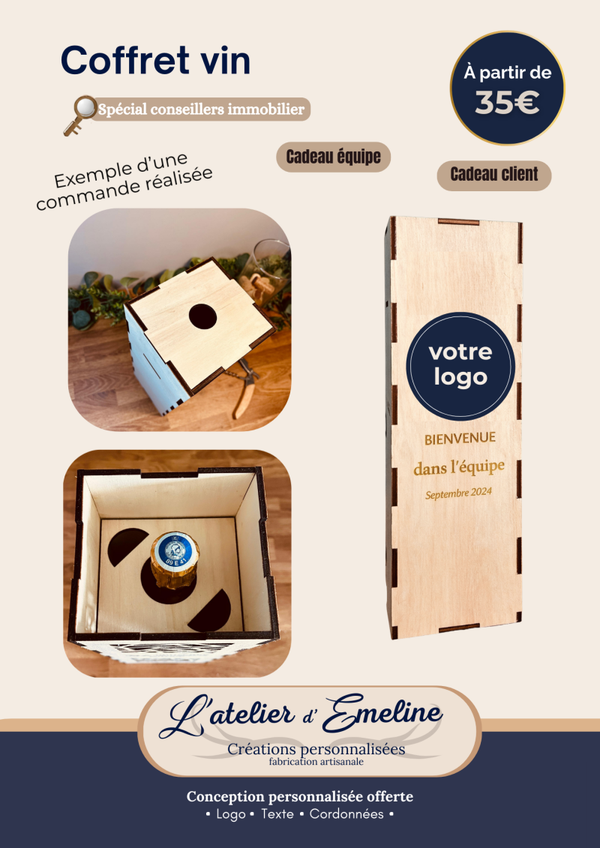 IMMO-Coffret de vin