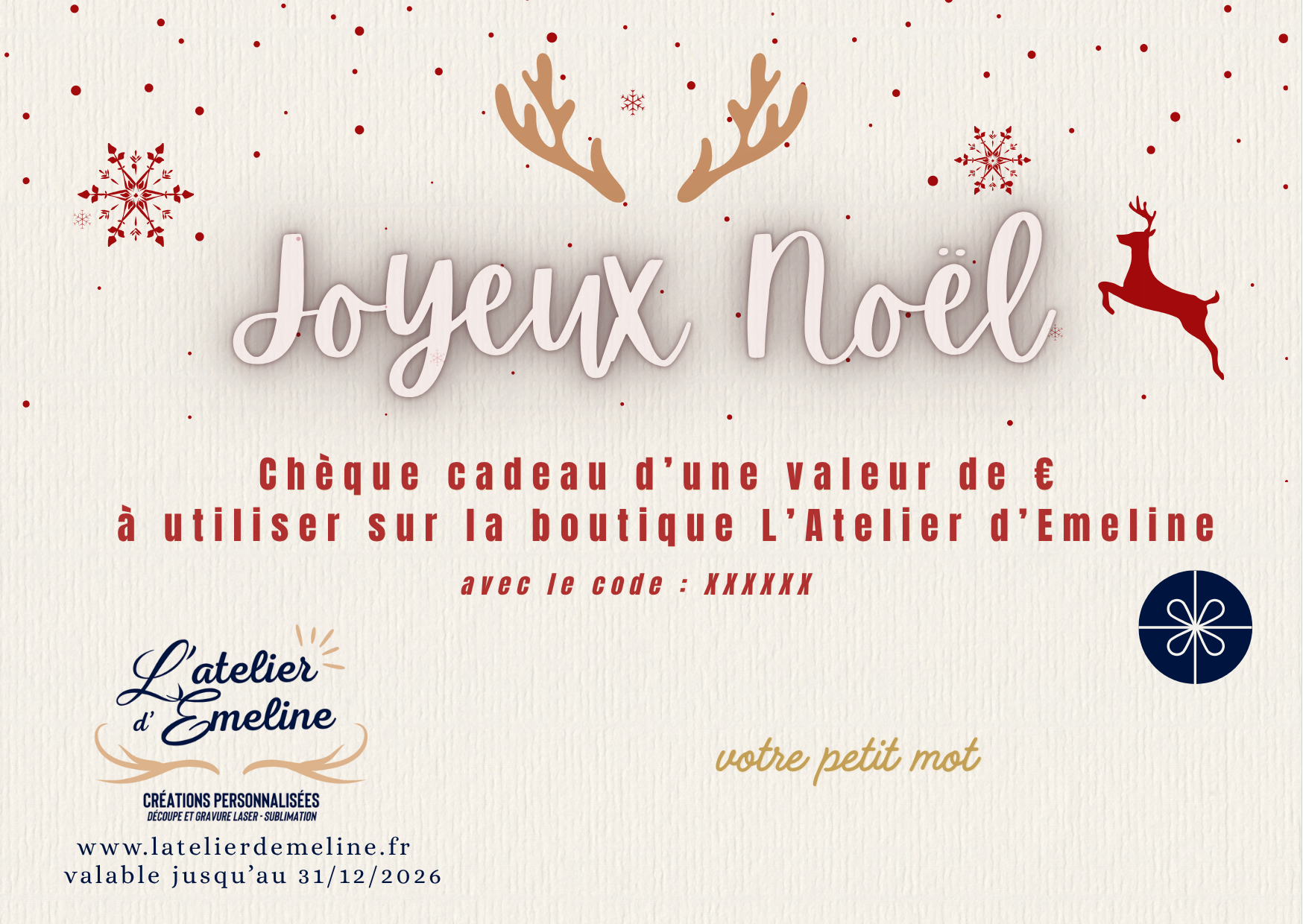 Chèque cadeau