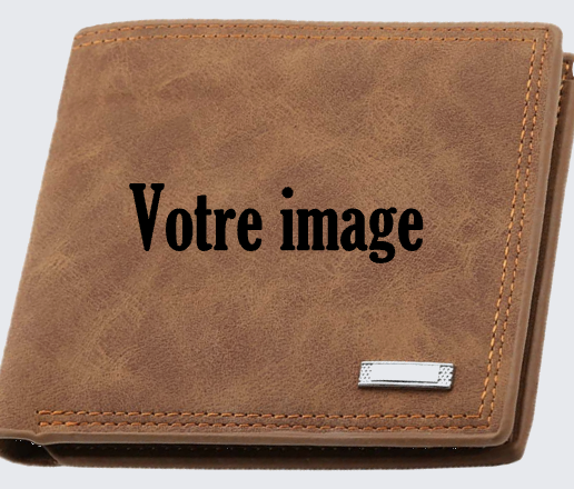 Portefeuille image personnalisée