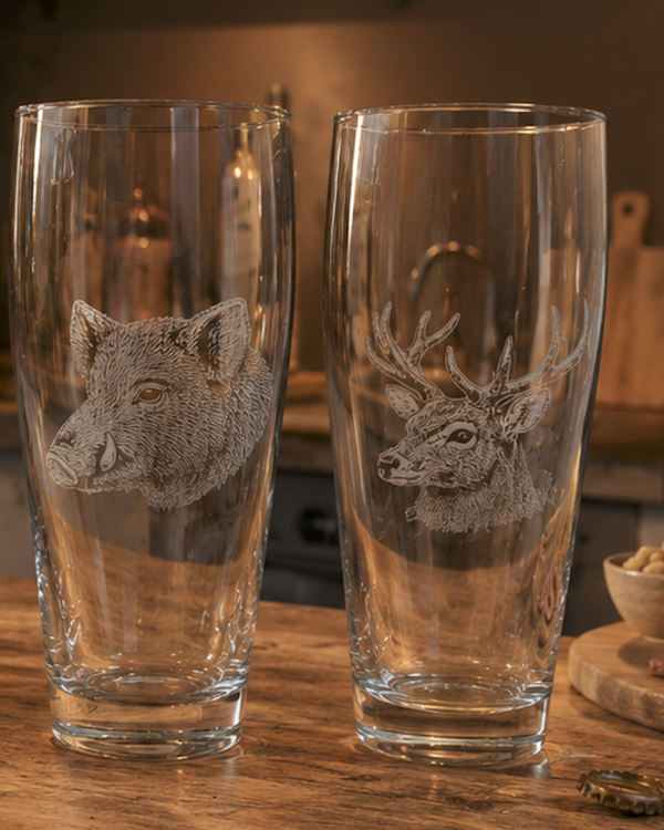 Verre à bière - Animaux
