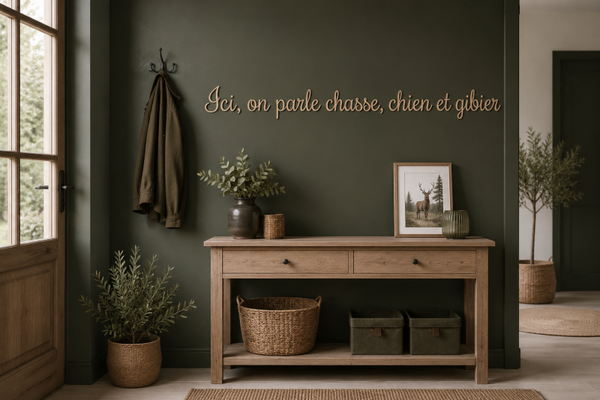 Mots décoratifs personnalisés