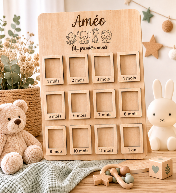 Tableau pour photo polaroïd enfant