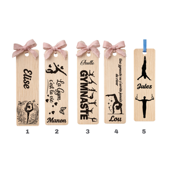 Marque pages "Gymnastique"