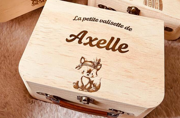 Valisette personnalisée Renard