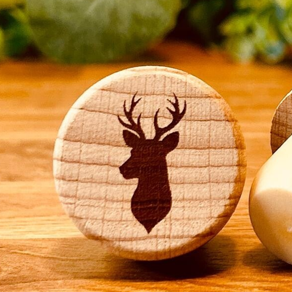 Bouchon "Cerf silhouette"