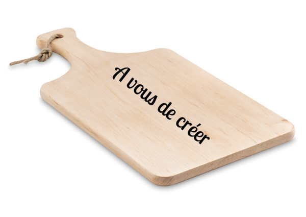 Planche à découpe en Aulnes 100% personnalisable