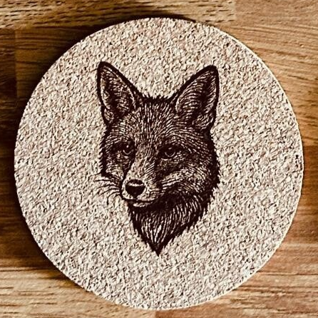Dessous de verre "Renard"
