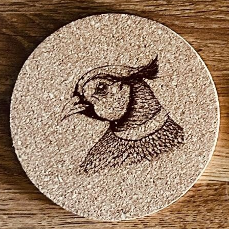 Dessous de verre "Faisan"