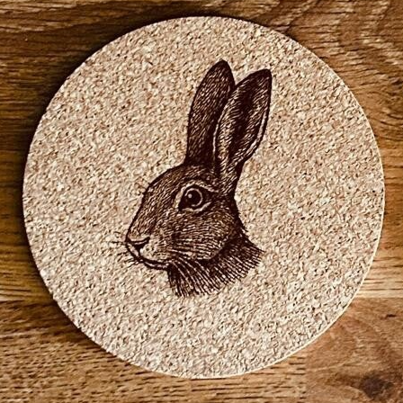 Dessous de verre "Lièvre"