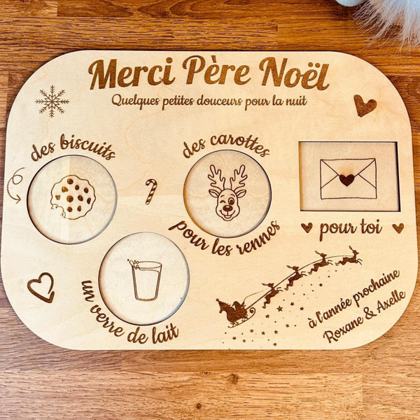 Le plateau du Père Noël