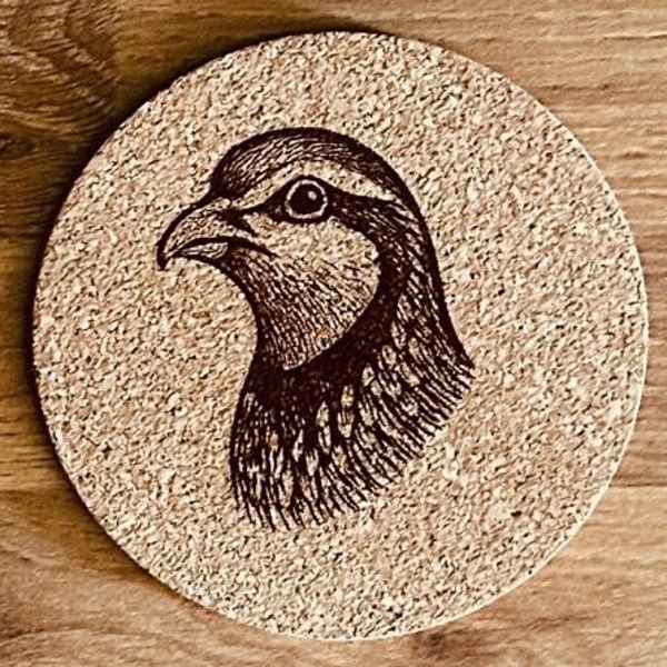 Dessous de verre "Perdrix"