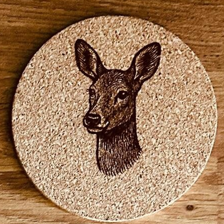 Dessous de verre "Chèvre"