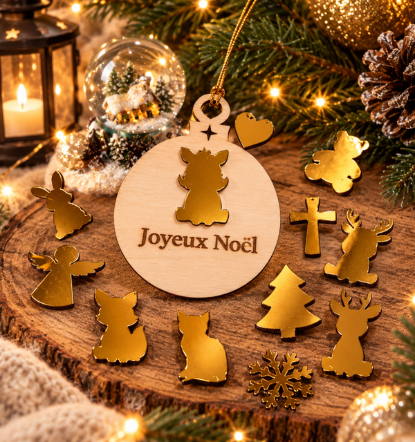 Boule de Noël Collection 2026 - à composer
