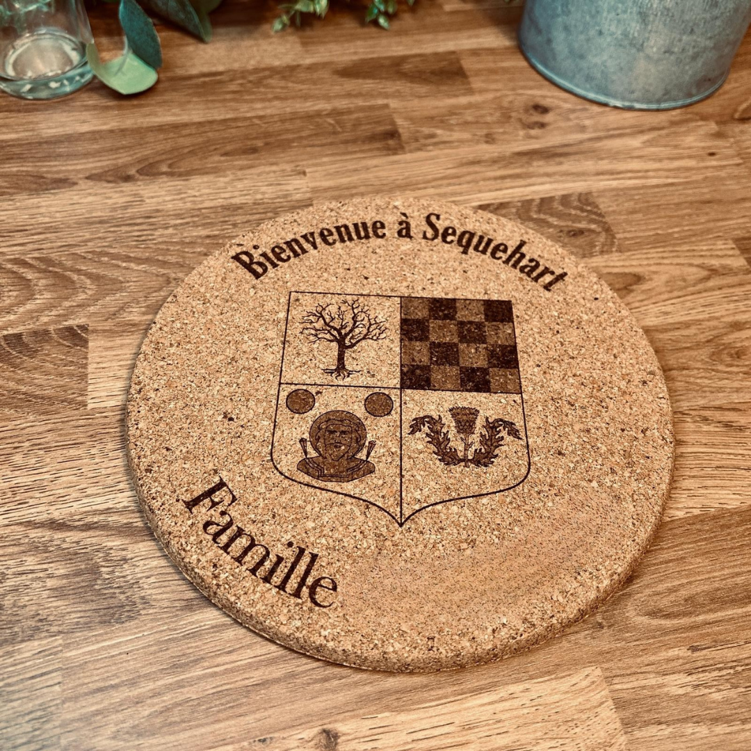 Dessous de plat personnalisé